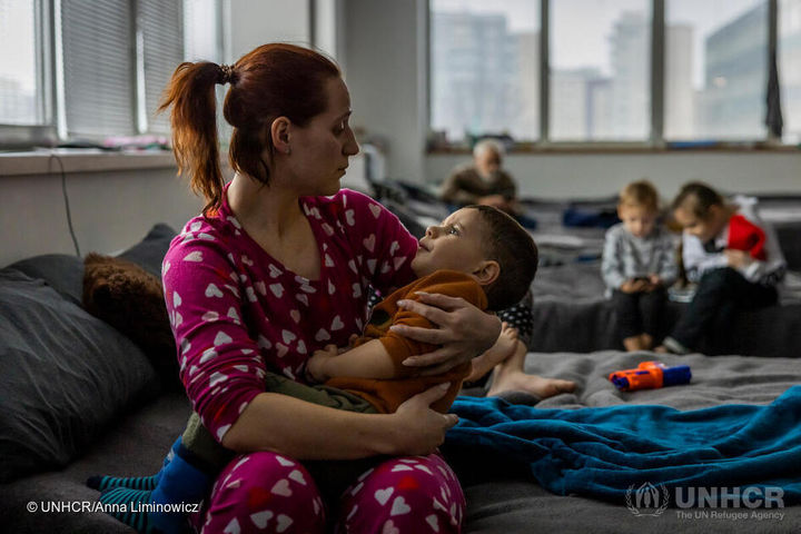 Polonia. Refugiații din Ucraina. © UNHCR. Anna Liminowicz