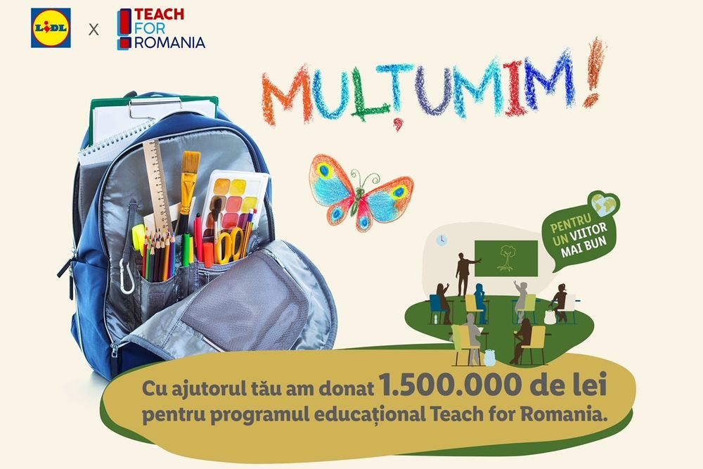 Lidl x Teach for Romania
