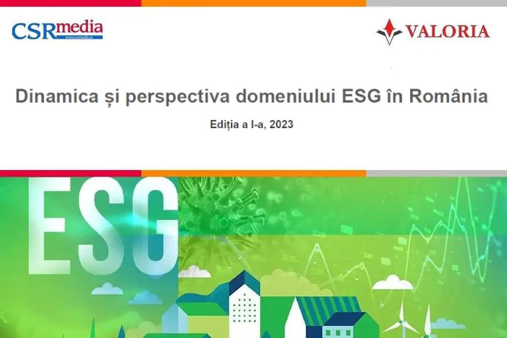 Valoria CSRmedia studiu ESG