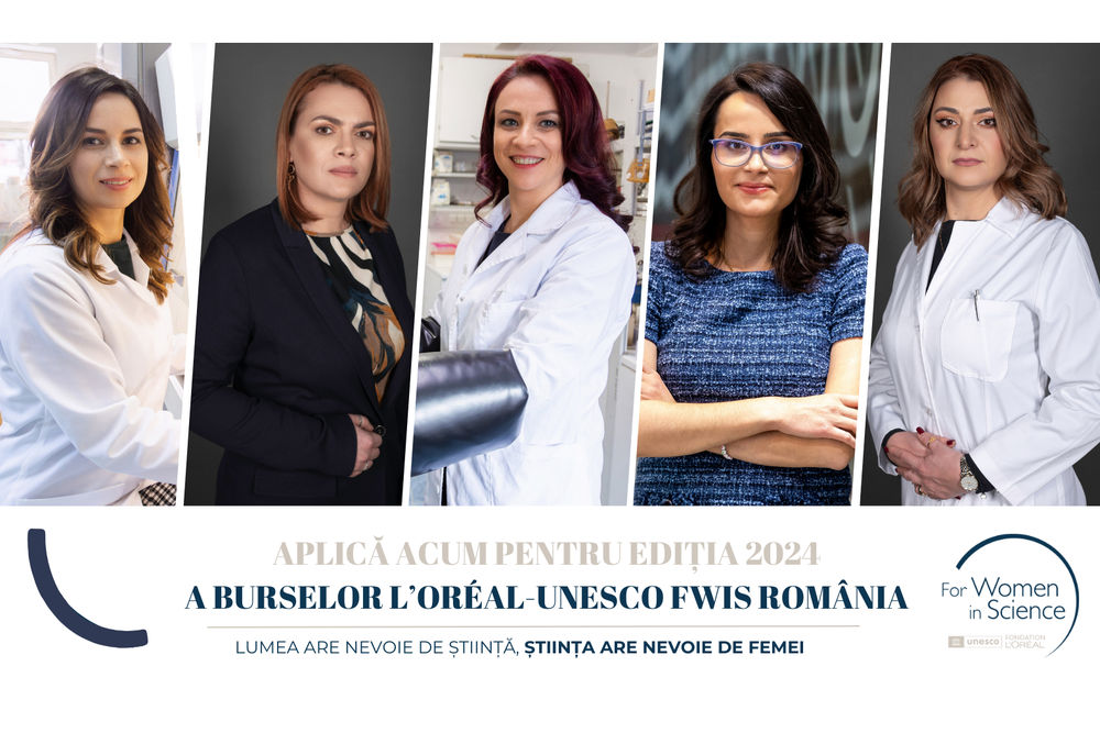 L’Oréal UNESCO burse private „Pentru Femeile din Științe” 2024