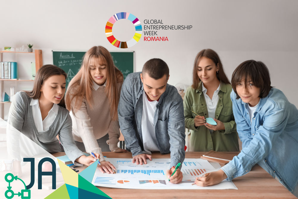 Junior Achievement (JA) România Săptămâna Globală a Antreprenoriatului GEW