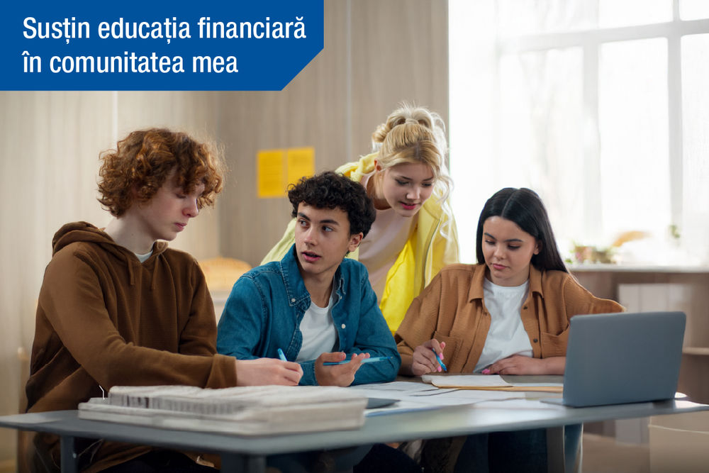 JA România „Susțin educația financiară în comunitatea mea”