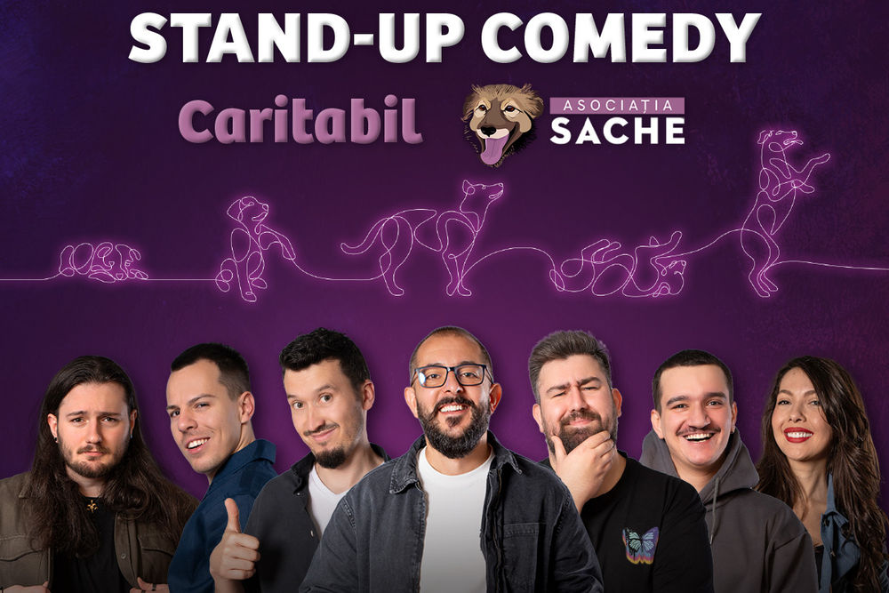 Asociația Sache stand-up caritabil