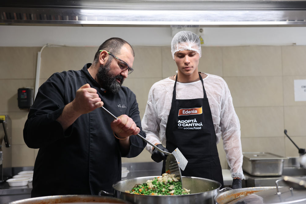 Hrănim binele împreună 2025 chef Adrian Hădean David Popovici