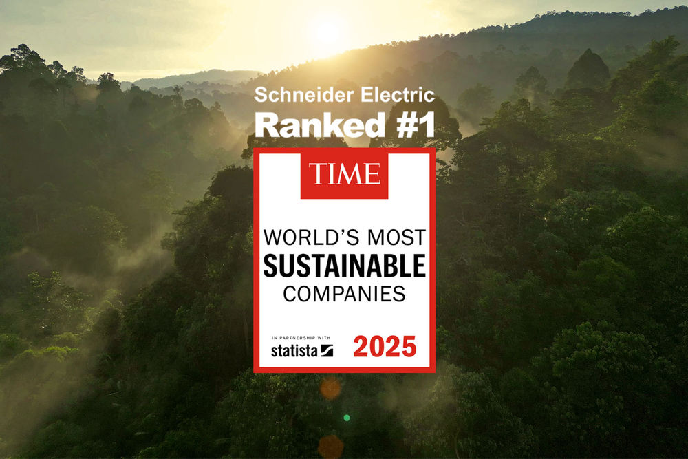 Schneider Electric TIME Statista 2025