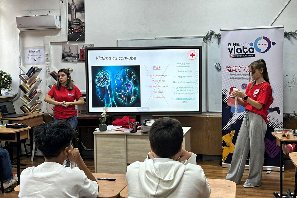 Bine pentru viata J.Monnet crucea rosie romana 2025