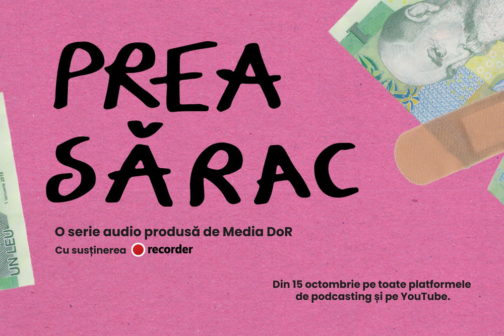 prea sarac podcast media dor recorder
