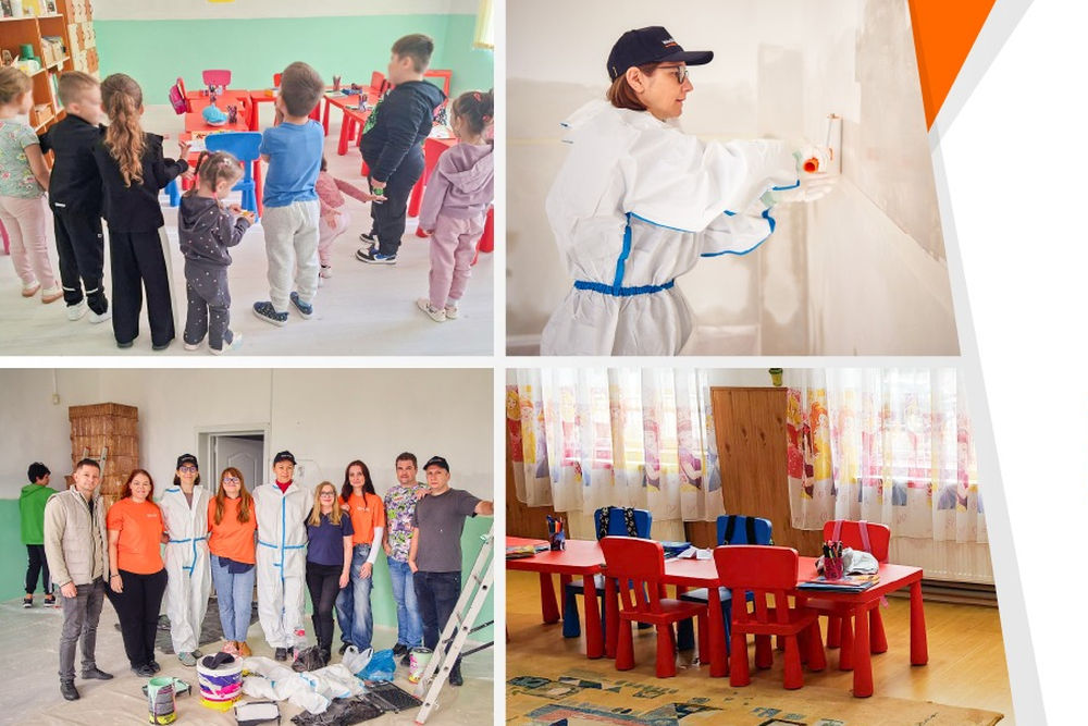 world vision romania bnp paribas reabilitare gradinita Adancata 2025