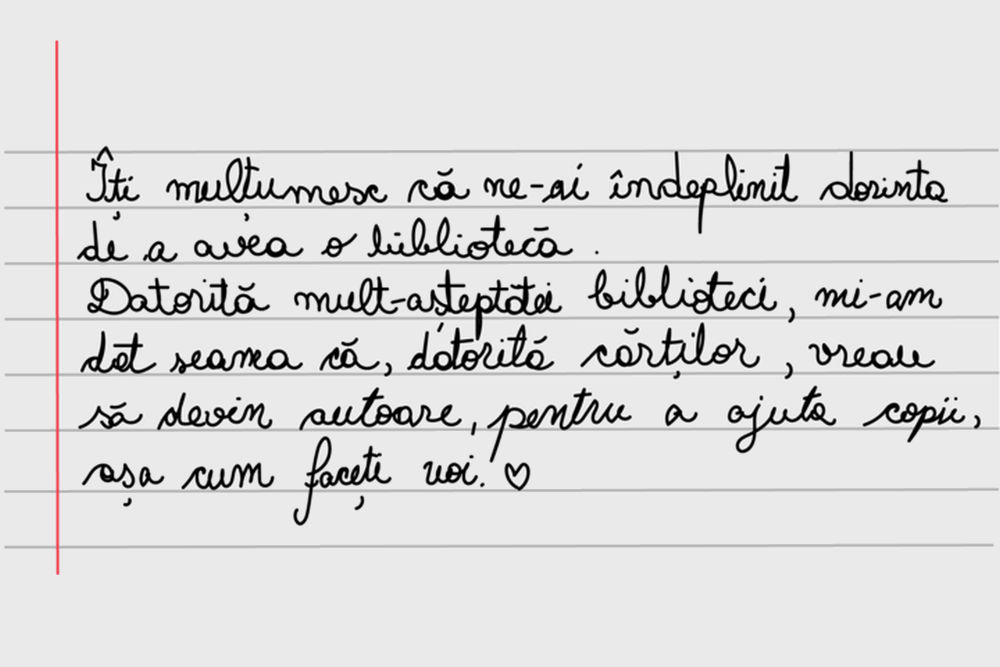 „Magia unei biblioteci” 2025 Bookster Fundația Îmi Pasă