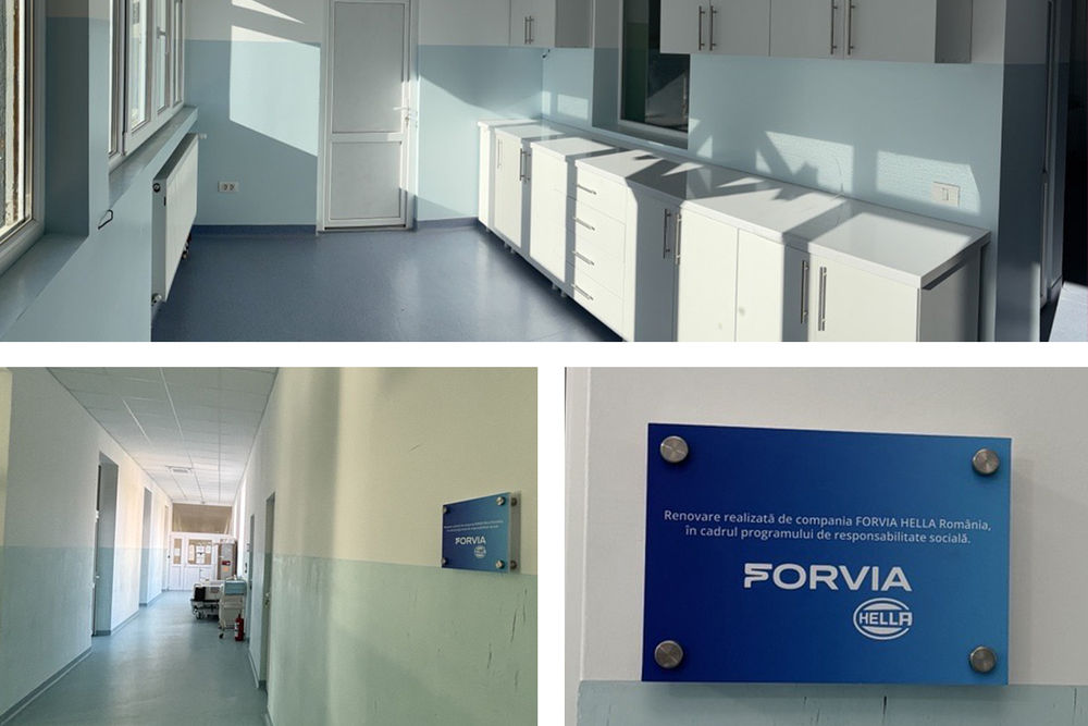 FORVIA HELLA renovara spital Lugoj 2025