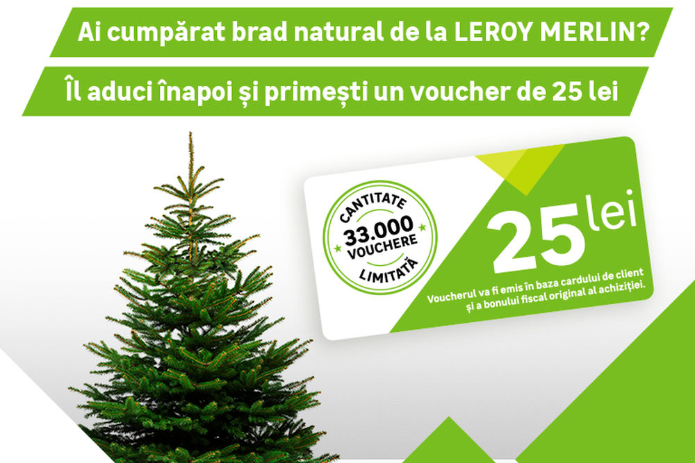 Colectare brazi Leroy Merlin Romania 2026