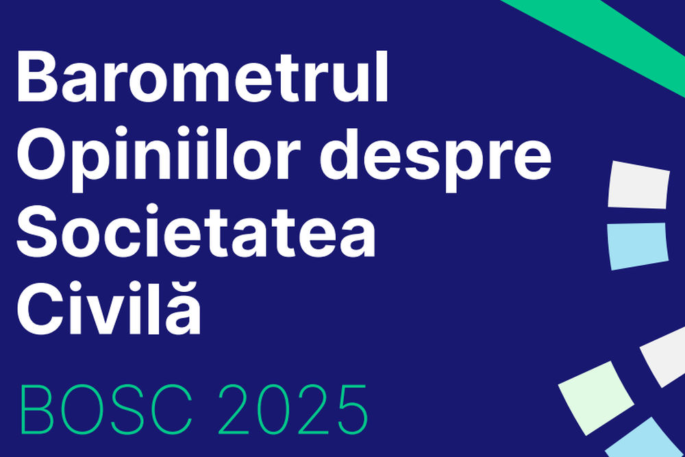 Barometrul Opiniilor despre Societatea Civilă BOSC 2025 Fundația pentru Dezvoltarea Societății Civile FDSC