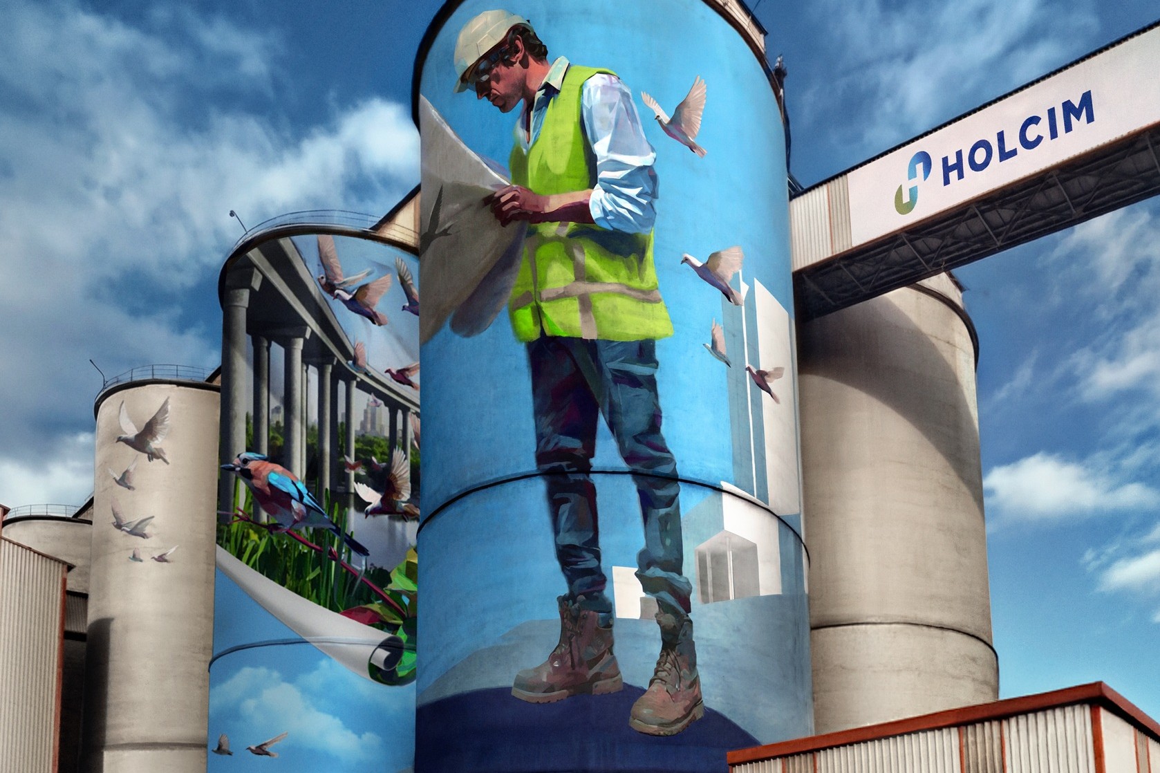 Foto mural Holcim