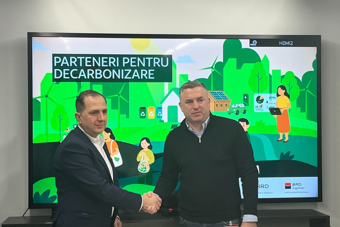 Foto semnare parteneriat