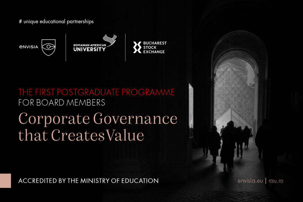 envisia.eu-corporate-governance courses romania 2026