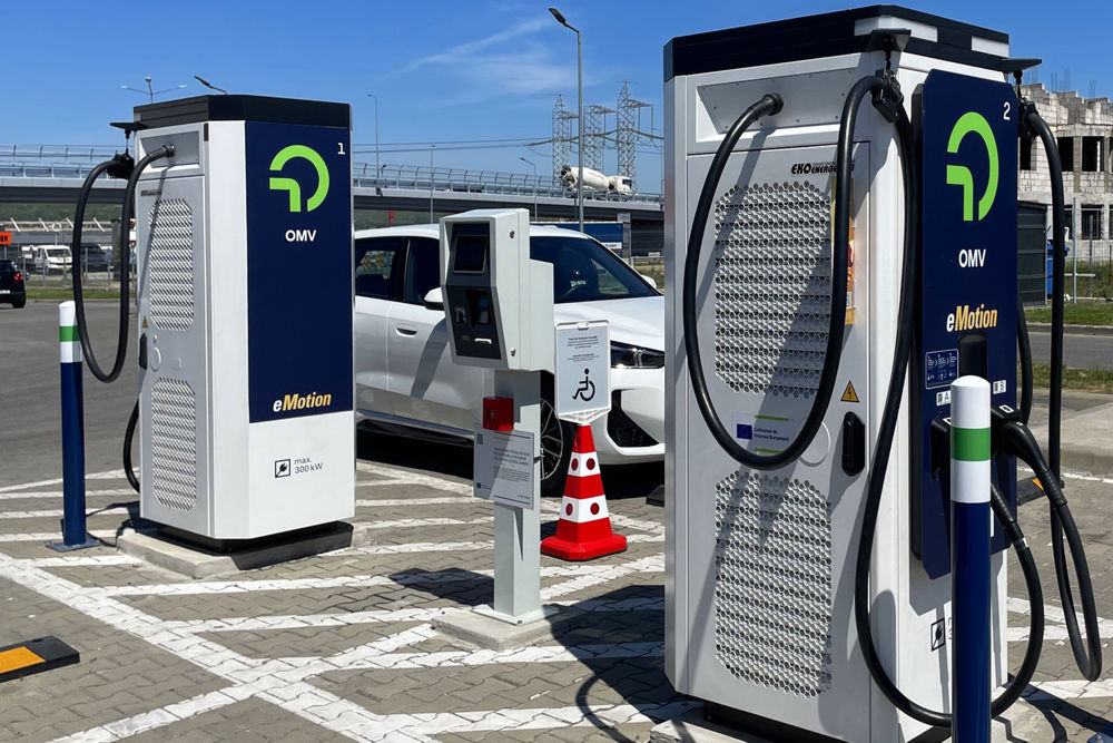 OMV Petrom statii incarcare masini electrice