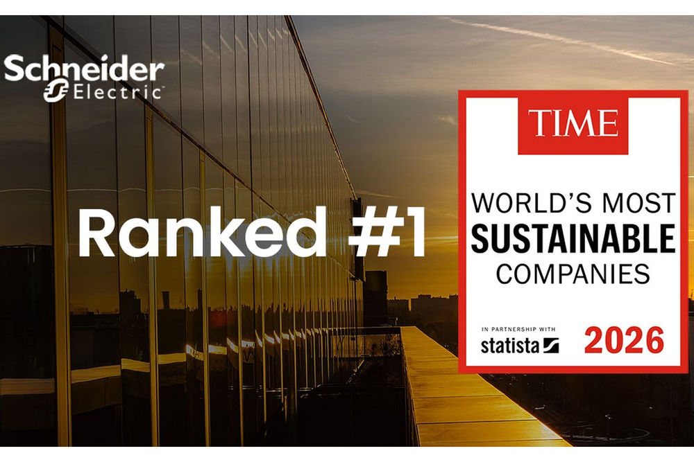 Schneider Electric TIME Magazine Statista ranking sustainability 2026