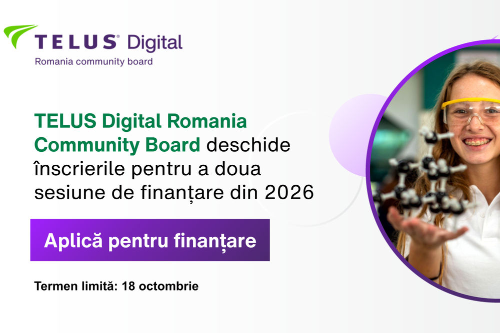 Fundatia TELUS Digital Romania 2026